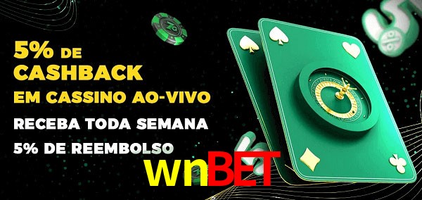 Promoções do cassino ao Vivo wnbet